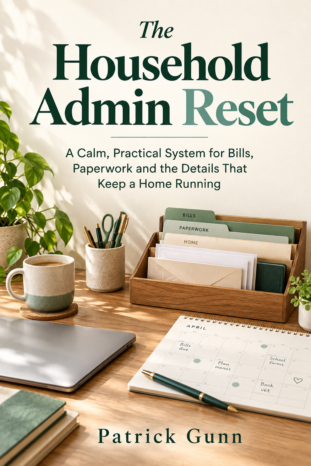 Cover of The Household Admin Reset